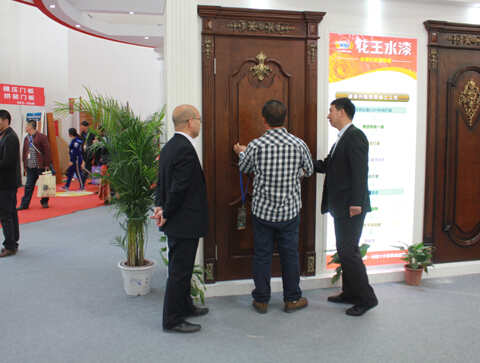 花王水漆2015北京木門展,超大展館人氣爆棚!