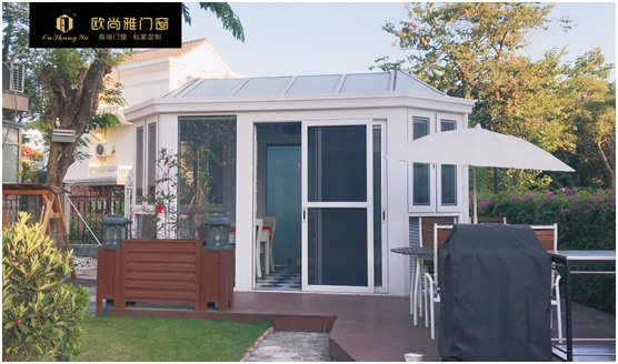 “中國十大品牌”歐尚雅門窗 定制向往的陽光房