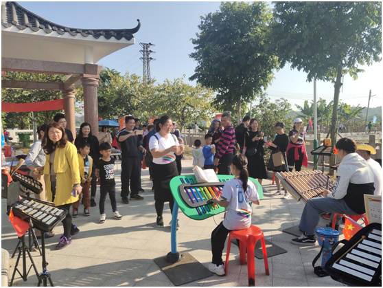 自然之美 笛馳敲擊樂器盛情助力中山南朗音樂節