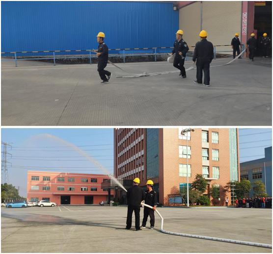 防火先行 高美空調公司組織消防演習活動