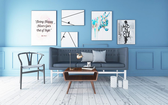 君匠世家藝術壁材:珍惜春光,煥新家裝從“心”開始