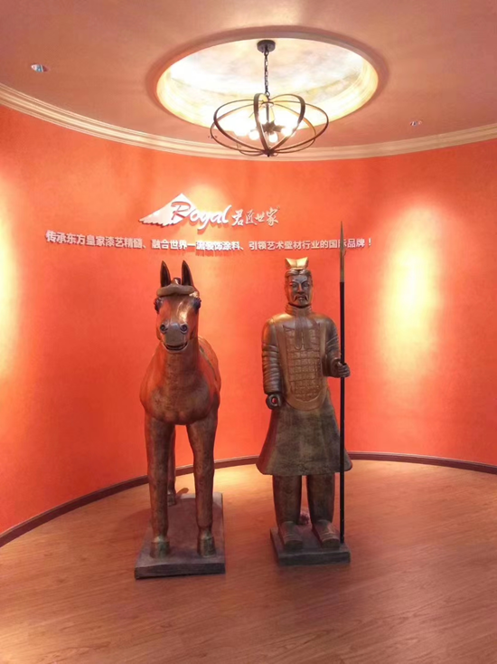 君匠世家藝術(shù)涂料走進順德博物館