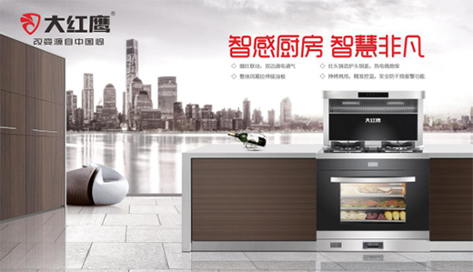 大紅鷹集成灶:烹出營養(yǎng)美味 釋放烹飪空間