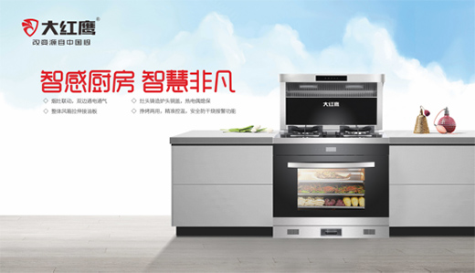 大紅鷹集成灶:烹出營養(yǎng)美味 釋放烹飪空間