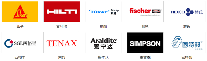 2023中國加固材料十大品牌最行排行榜