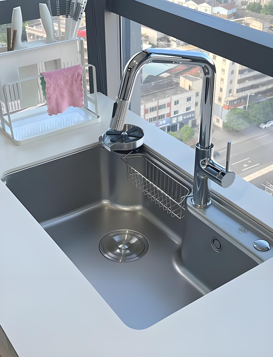 小戶型水槽空間革命：轉角位變身高能收納場，解鎖1㎡的N種可能