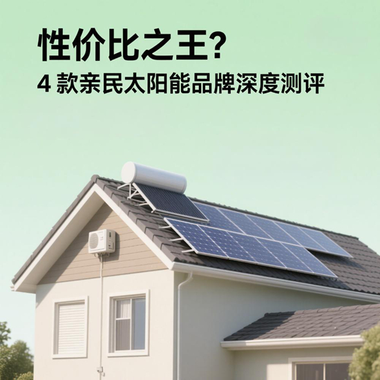 性價比之王？4款親民太陽能品牌深度測評