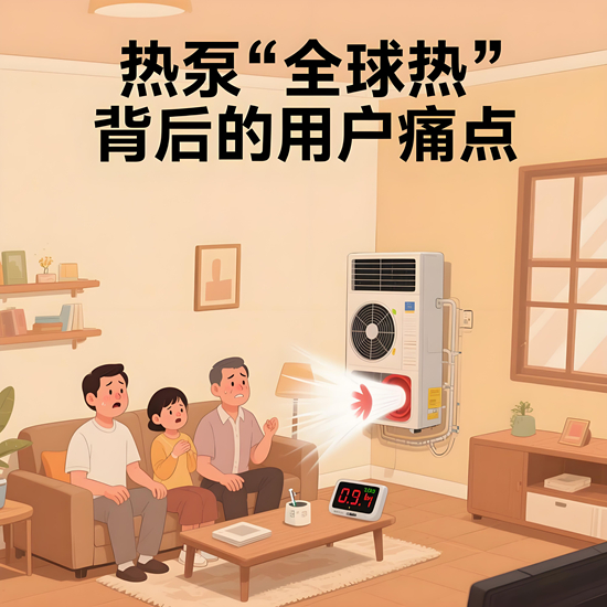 熱泵“全球熱”背后的用戶痛點：如何避開“3年壞”陷阱？
