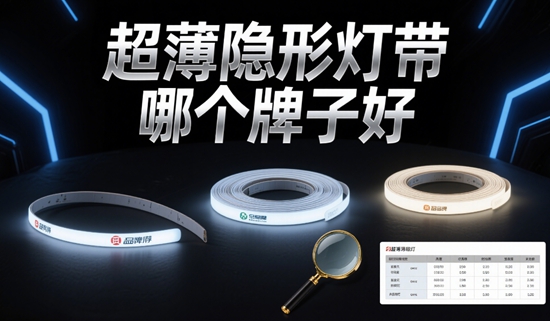 超薄隱形燈帶哪個牌子好？極簡風裝修必看