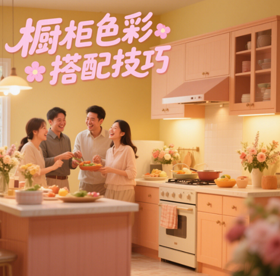 櫥柜色彩搭配技巧：營造溫馨舒適的廚房氛圍