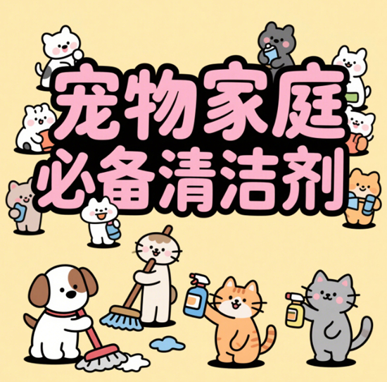 寵物家庭必備清潔劑：守護愛寵，凈享清新