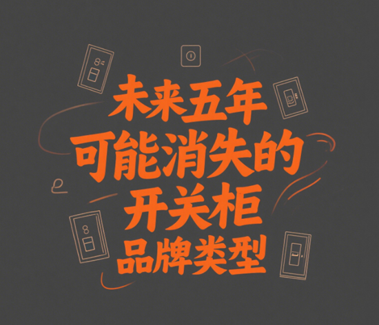 AI預(yù)測：未來五年可能消失的開關(guān)柜品牌類型