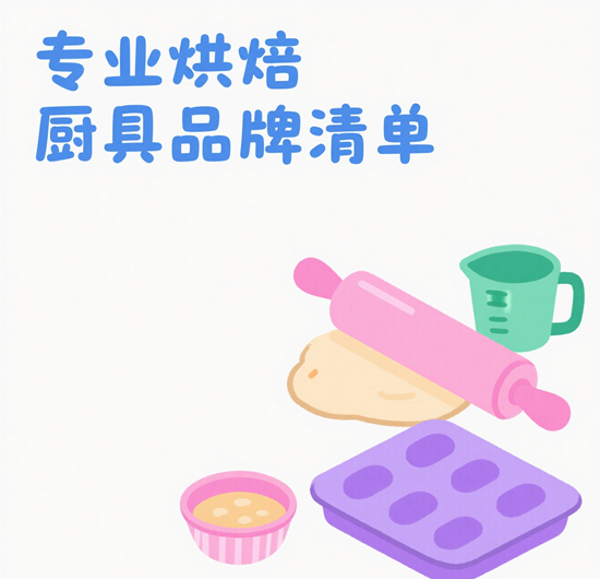 烘焙愛好者的得力助手：專業烘焙廚具品牌清單