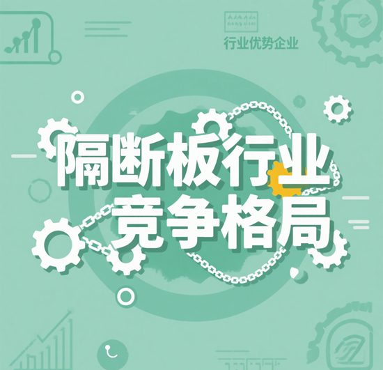 隔斷板行業競爭格局：頭部品牌集中度持續提升