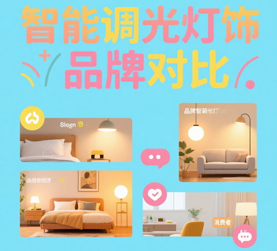 智能調(diào)光燈飾品牌對(duì)比｜2700K-4000K色溫調(diào)節(jié)