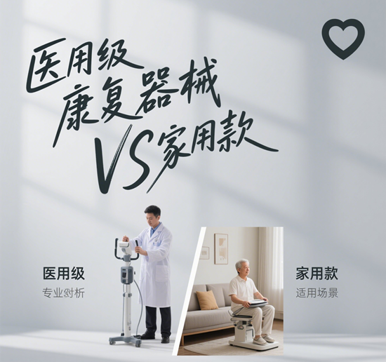 醫用級康復器械VS家用款：功能差異與適用場景解析