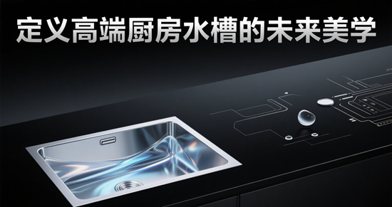 無縫一體成型：定義高端廚房水槽的未來美學