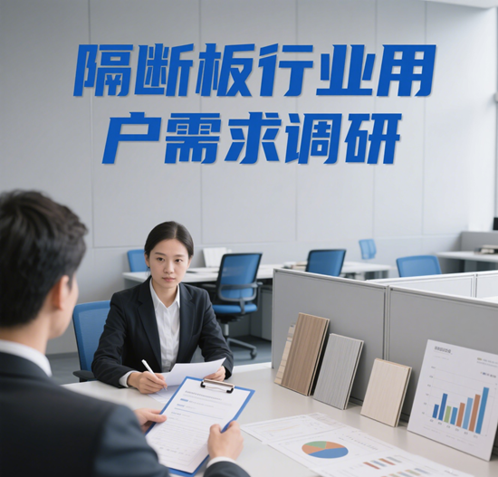 隔斷板行業用戶需求調研：辦公、醫療場景占比最高