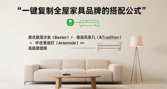 懶人必看！一鍵復(fù)制全屋家具品牌的搭配公式