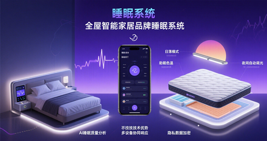 全屋智能家居品牌睡眠系統：當科技遇見芳香