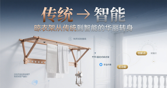 晾衣架品牌的崛起之路：從傳統到智能的華麗轉身