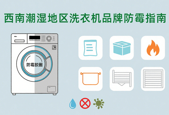 西南潮濕地區洗衣機品牌防霉指南：抗菌門封條的科技守護戰