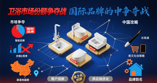 衛浴市場份額爭奪戰：國際品牌的中國攻略