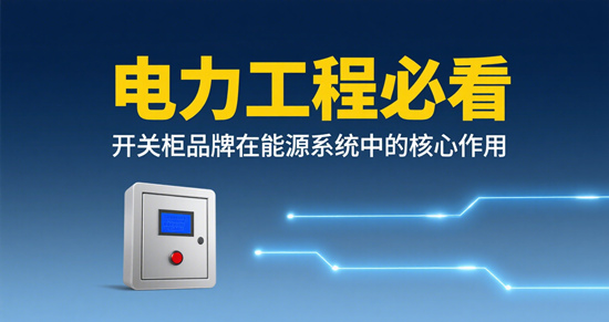 電力工程必看：開關柜品牌在能源系統中的核心作用