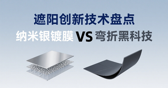 2025年遮陽品牌創新技術盤點：納米銀鍍膜VS彎折黑科技