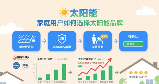 分布式光伏嚴(yán)控政策下，家庭用戶如何選擇太陽(yáng)能品牌？