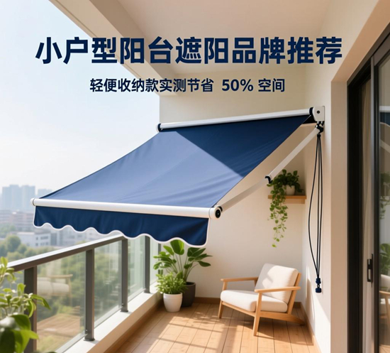 小戶型陽臺遮陽品牌推薦：輕便收納款實測節省 50% 空間