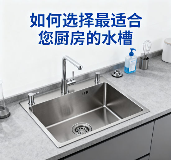 水槽選購指南：如何選擇最適合您廚房的水槽？