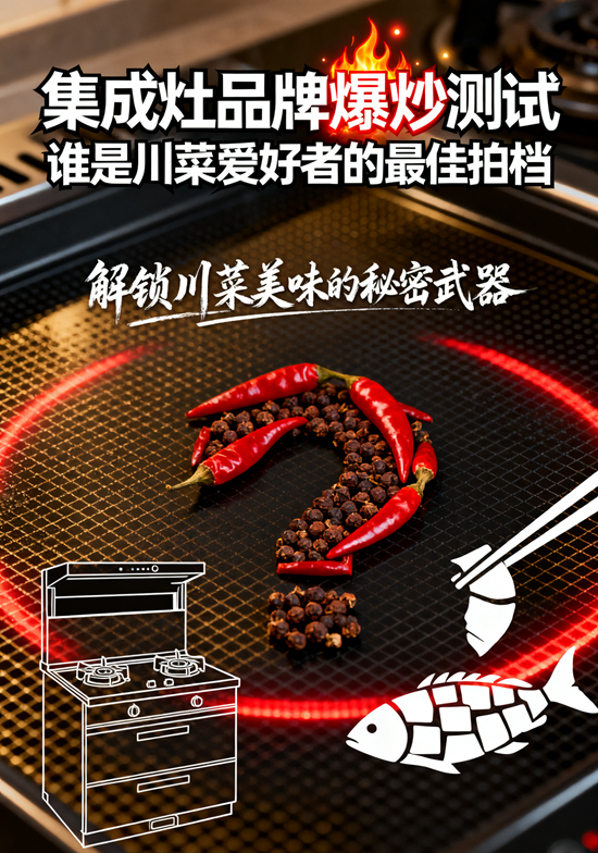 集成灶品牌爆炒測試：誰是川菜愛好者的最佳拍檔？