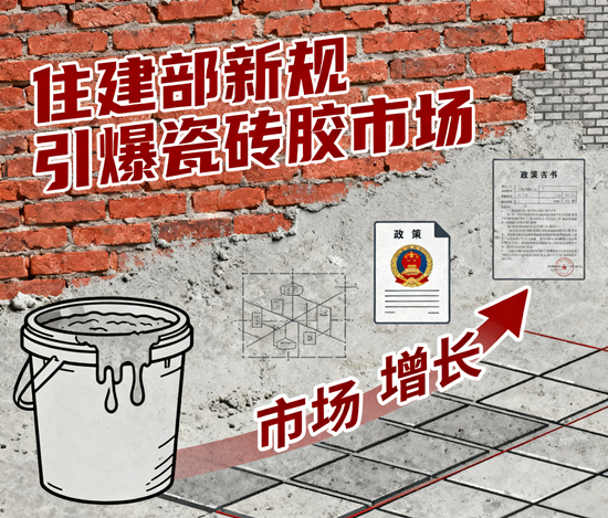 住建部新規引爆瓷磚膠市場，2025年消費量將破2000萬噸