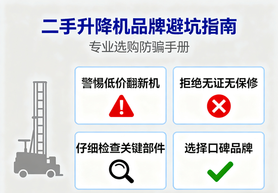 二手升降機(jī)品牌避坑指南：這些型號(hào)慎選！