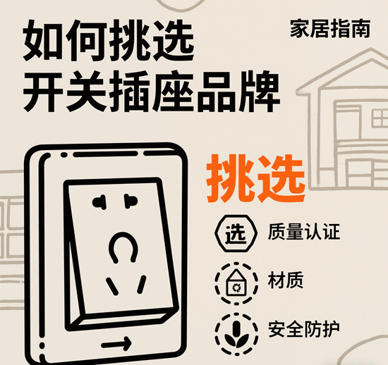 如何挑選開關插座品牌？三步教你避開選購陷阱