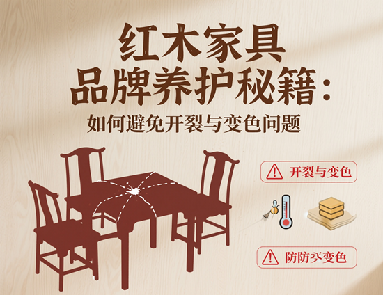 紅木家具品牌養護秘籍：如何避免開裂與變色問題