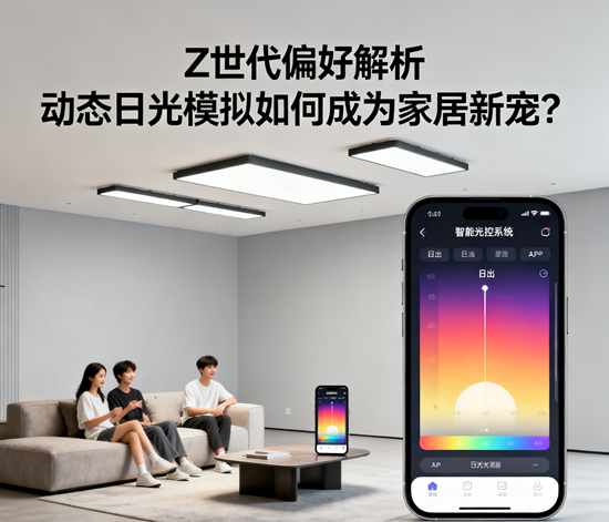 Z世代偏好解析：動態日光模擬如何成為家居新寵？