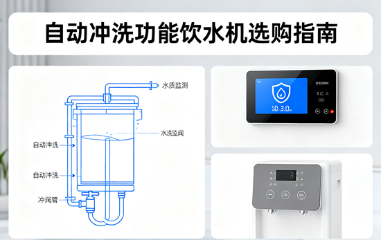 長期出差飲水無憂：自動沖洗功能飲水機選購指南