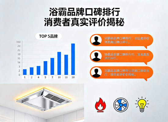 浴霸品牌口碑排行：消費者真實評價揭秘