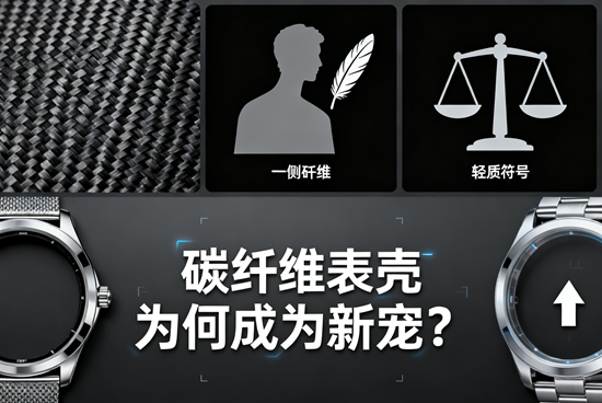 碳纖維表殼為何成為新寵？鐘表配件材質(zhì)革命解析