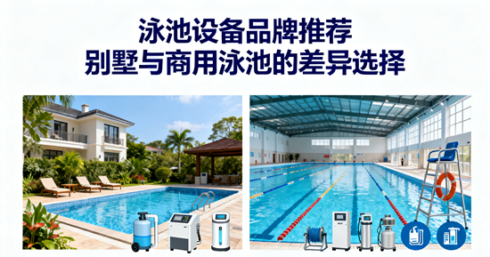 泳池設(shè)備品牌推薦：別墅與商用泳池的差異選擇
