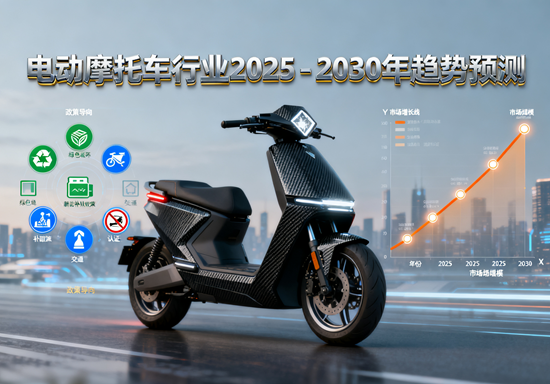 電動摩托車行業2025-2030年趨勢預測：技術融合與生態重構