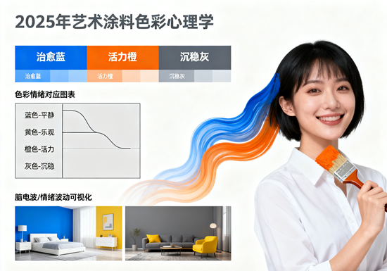 2025年藝術(shù)涂料色彩心理學(xué)：不同色調(diào)如何影響居住者情緒？