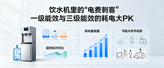 飲水機里的“電費刺客”：一級能效與三級能效的耗電大PK