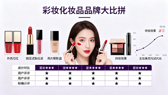 彩妝化妝品品牌大比拼：YSL、Armani、NARS誰更持久？