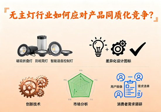 無主燈行業如何應對產品同質化競爭？