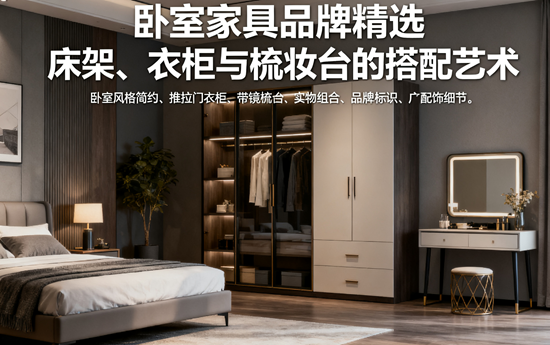 臥室家具品牌精選 | 床架、衣柜與梳妝臺的搭配藝術