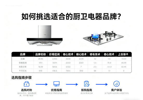 如何挑選適合的廚衛電器品牌？專家支招
