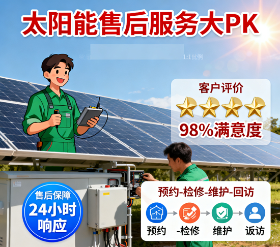 太陽能售后服務大PK！速度之王還是技術大神？看完這篇再裝不踩坑！